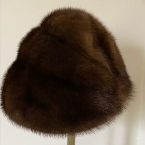 Vintage Bloomingdale's Fur Hat